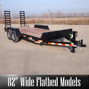 82 Wide Flatbed Models