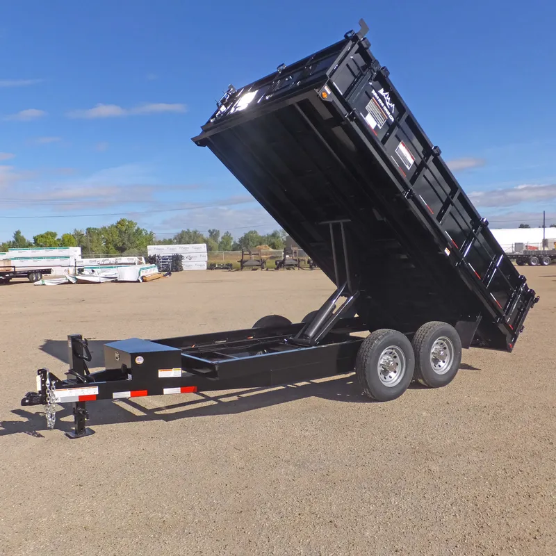 Snake River 8' Wide Dump Trailer