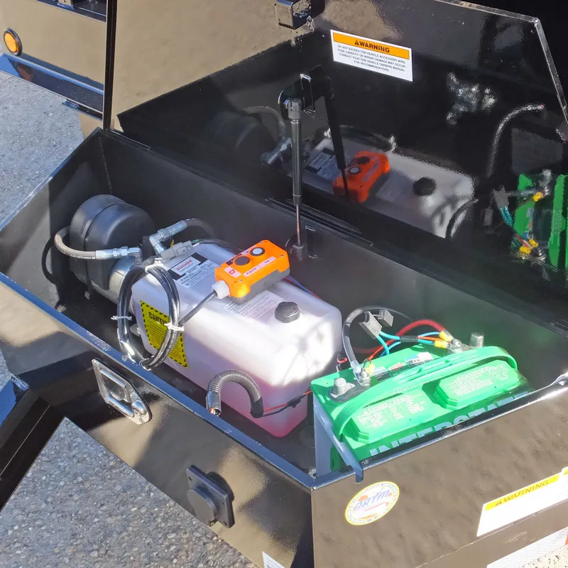Snake River 8' Wide Dump Trailer