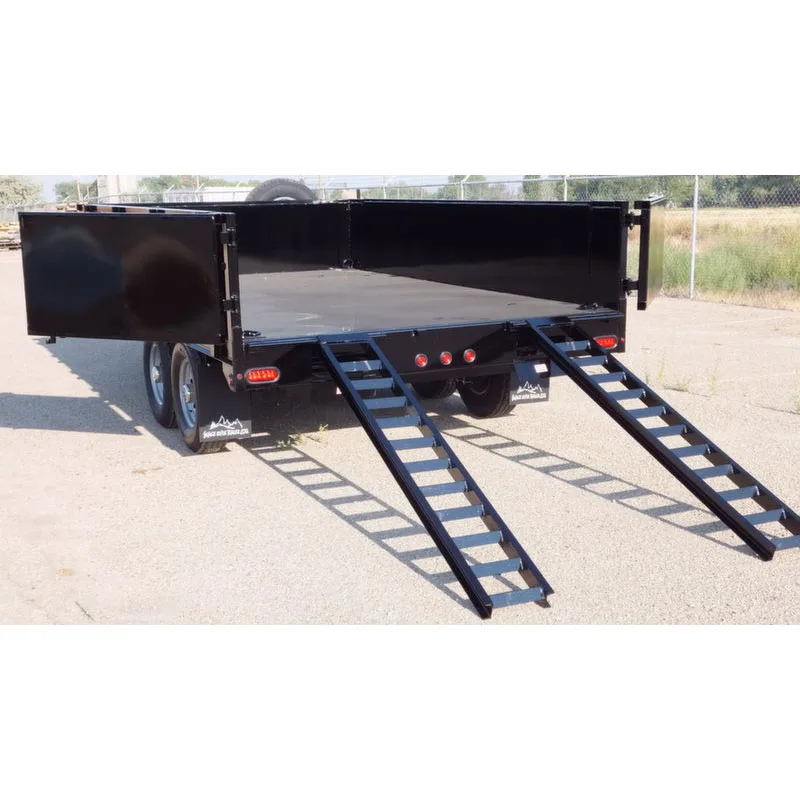 Snake River 8' Wide Dump Trailer